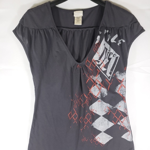 diesel womens size large short sleeve shirt